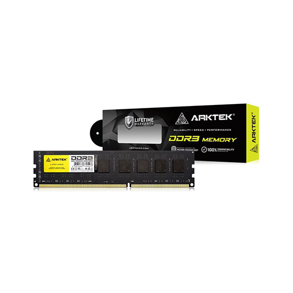 ARKTEK RAM DDR3 8GB 1600MHZ FOR DESKTOP