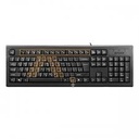 A4 Tech Krs-83/Krs-82 Fn Multimedia Keyboard Comfort Roundedge Keycap With Bangla